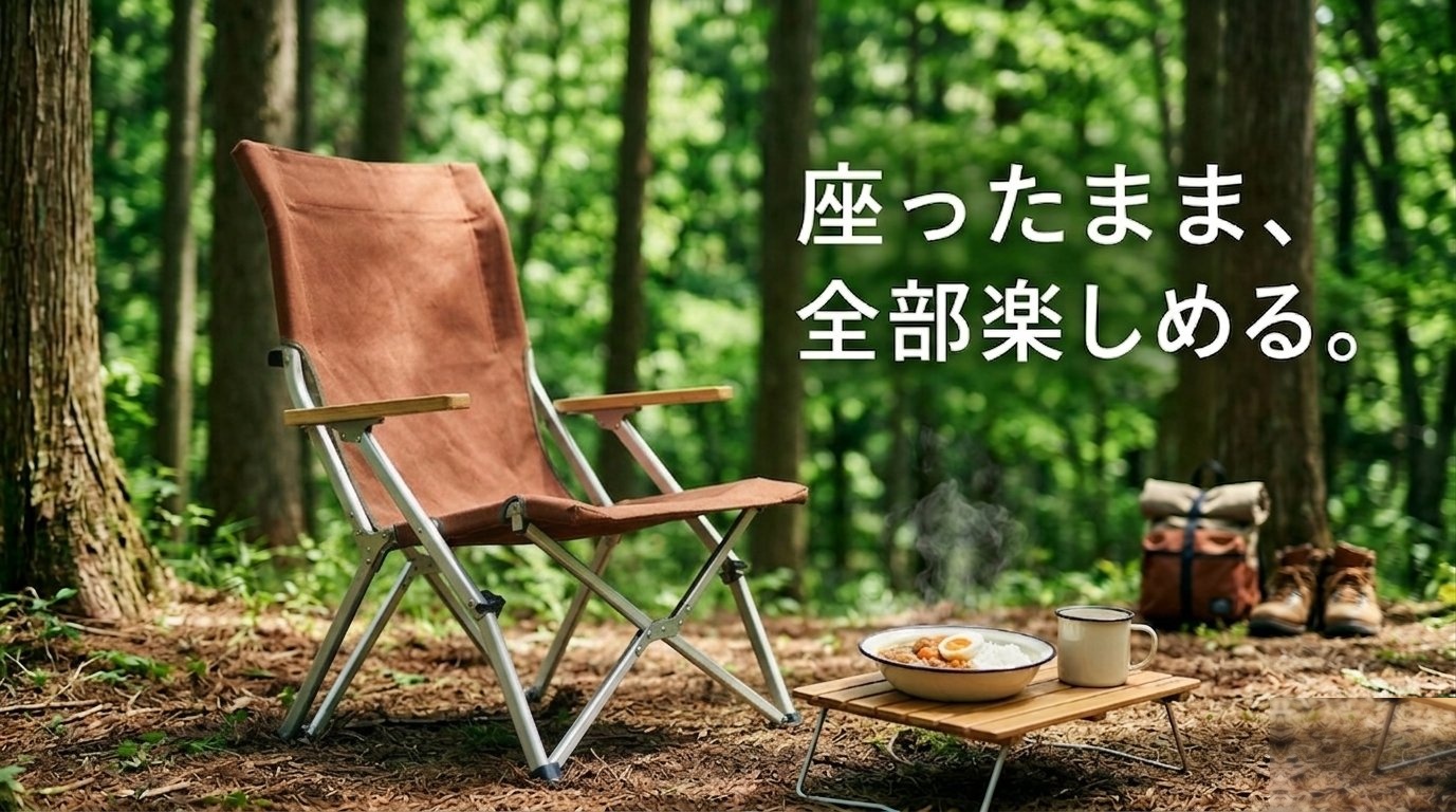 スノーピーク ローチェア30 レビュー|ファミリーキャンプで作業もリラックスも叶えたチェア